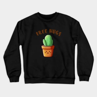 Free Hugs - Cactus Crewneck Sweatshirt